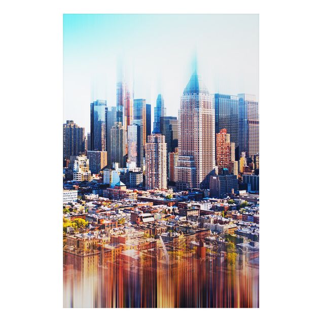 Cuadros de Nueva York Manhattan Skyline Urban Stretch