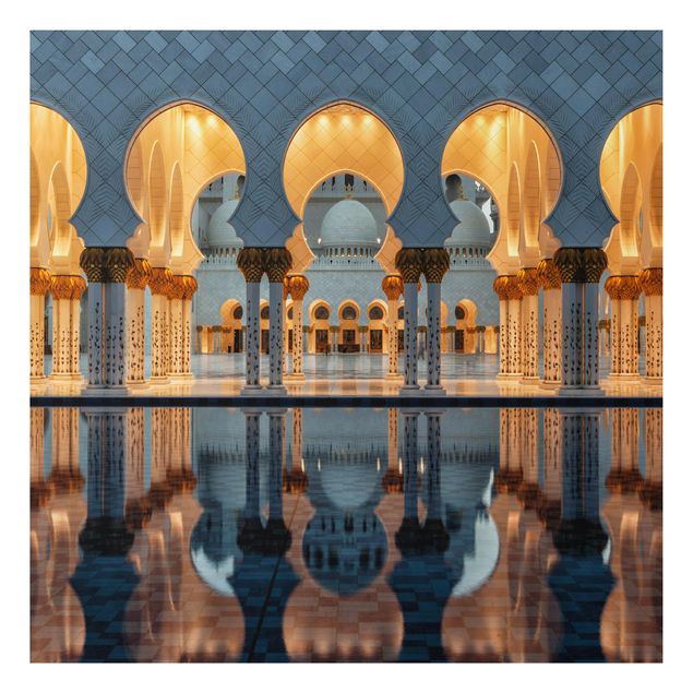 cuadros-3d Reflections In The Mosque