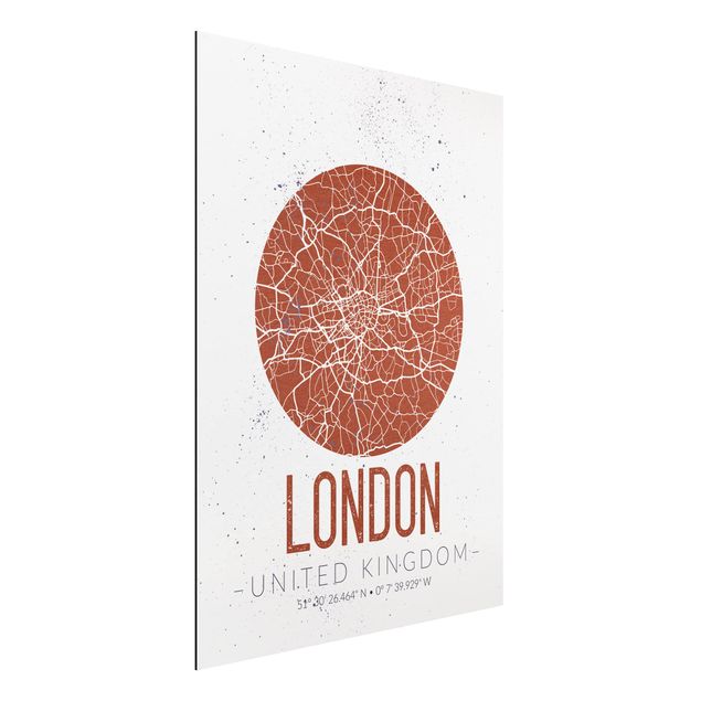 Decoración cocina City Map London - Retro