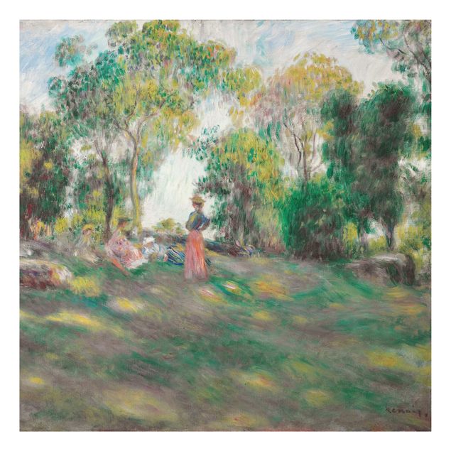 Cuadro del Impresionismo Auguste Renoir - Landscape With Figures