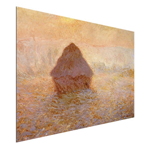 Decoración en la cocina Claude Monet - Haystack In The Mist