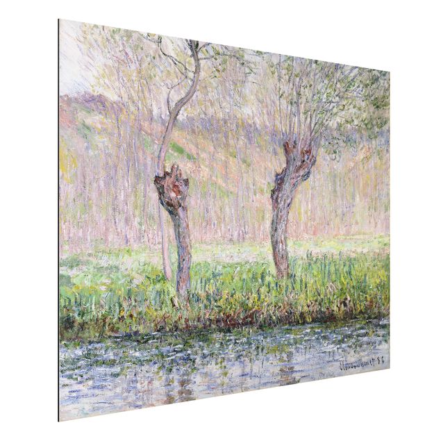 Decoración en la cocina Claude Monet - Willow Trees Spring