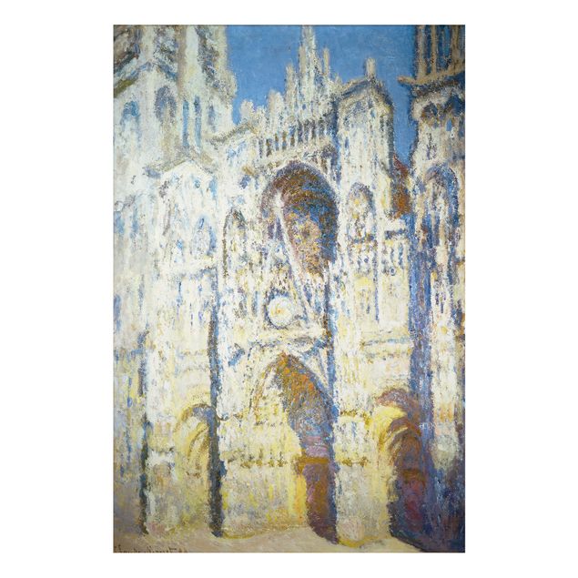 Cuadros Impresionismo Claude Monet - Portal of the Cathedral of Rouen
