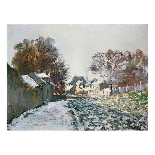 Cuadros impresionistas Claude Monet - Snow At Argenteuil