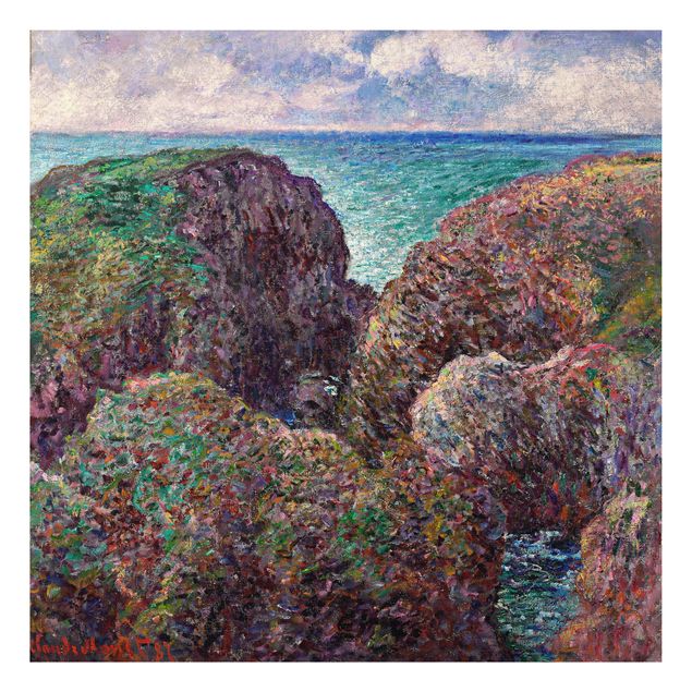 Cuadros Impresionismo Claude Monet - Group of Rocks at Port-Goulphar