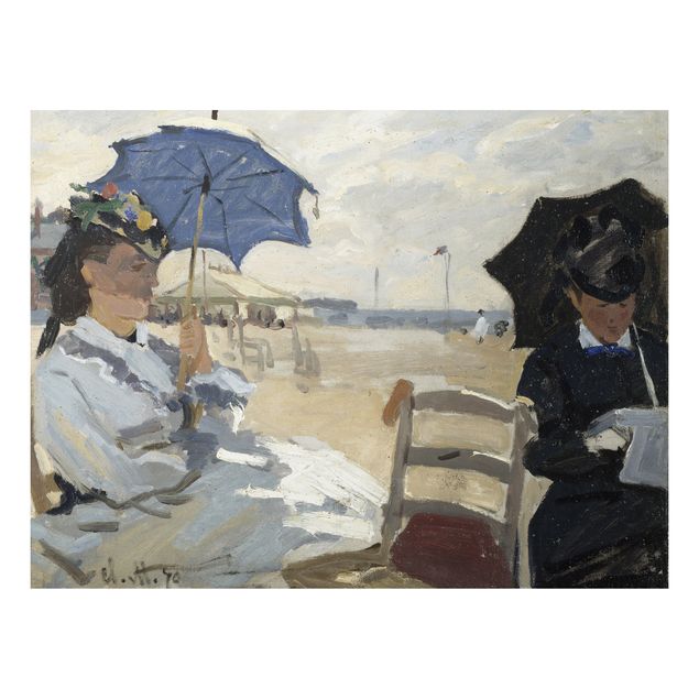 Cuadros Impresionismo Claude Monet - At The Beach Of Trouville