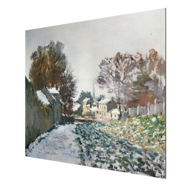 Láminas cuadros famosos Claude Monet - Snow At Argenteuil