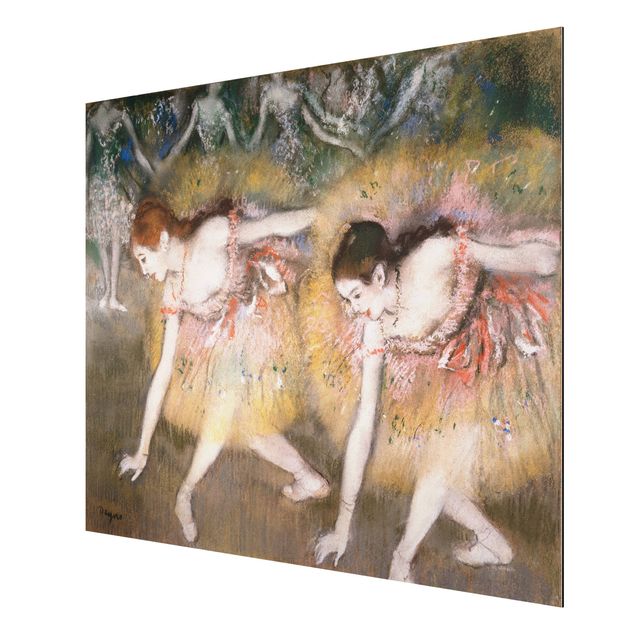 Cuadros Impresionismo Edgar Degas - Dancers Bending Down