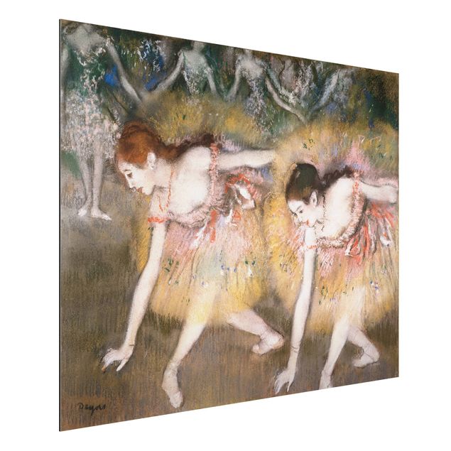 Cuadros con bailarinas Edgar Degas - Dancers Bending Down
