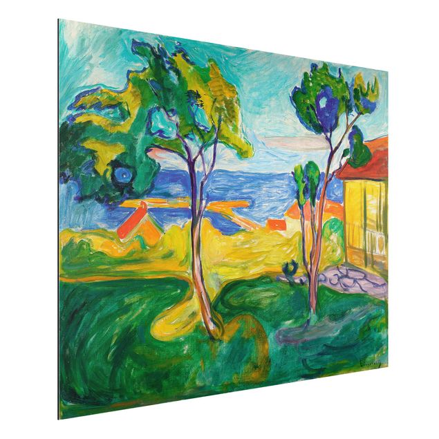 Cuadros de Expresionismo Edvard Munch - The Garden In Åsgårdstrand