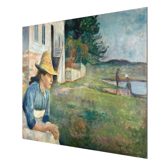 Estilo artístico Post Impresionismo Edvard Munch - Evening