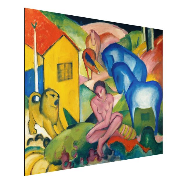 Cuadros de Expresionismo Franz Marc - The Dream