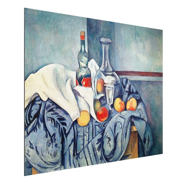 Decoración cocina Paul Cézanne - Still Life With Peaches And Bottles
