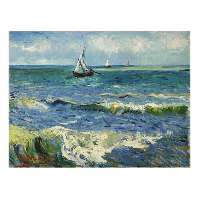 Cuadros impresionistas Vincent Van Gogh - Seascape Near Les Saintes-Maries-De-La-Mer
