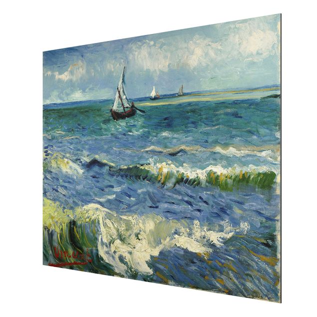 Cuadros puntillismo Vincent Van Gogh - Seascape Near Les Saintes-Maries-De-La-Mer