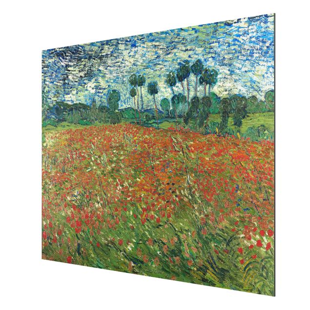 Cuadro del Impresionismo Vincent Van Gogh - Poppy Field