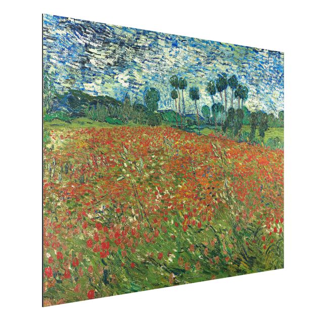 Cuadros de amapolas Vincent Van Gogh - Poppy Field