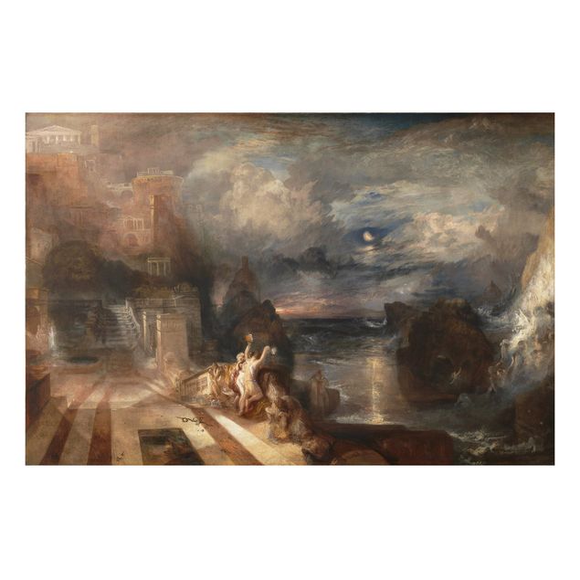 Estilo artístico Romanticismo William Turner - The Parting of Hero and Leander - from the Greek of Musaeus