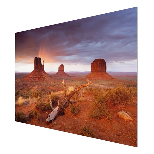 Cuadros paisajes Monument Valley At Sunset