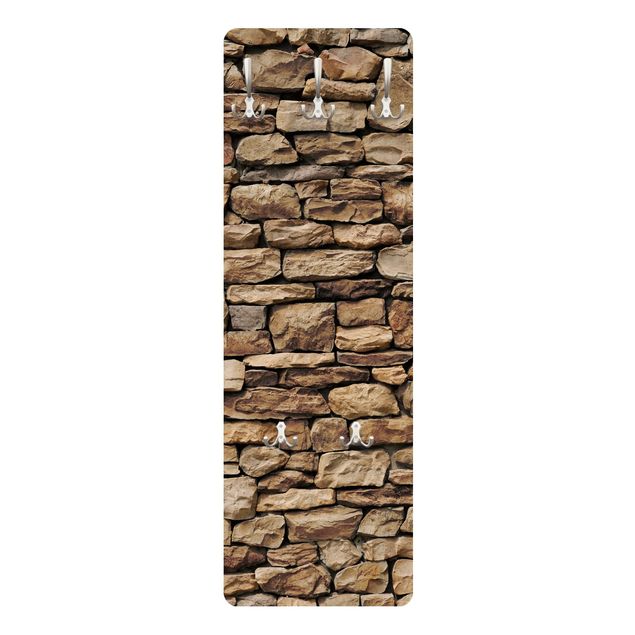 Percheros de pared efecto piedra American Stone Wall