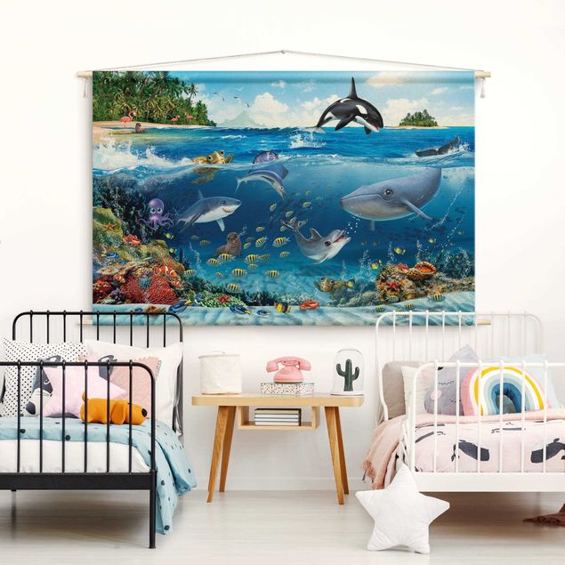 Decoración habitación infantil Animal Club International - Underwater World With Animals