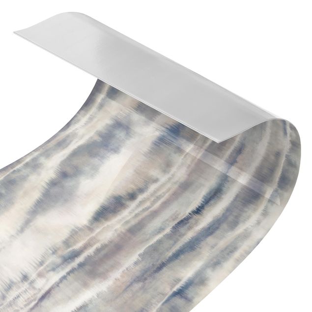 Salpicadero cocina adhesivo - Watercolour Fog Stripes