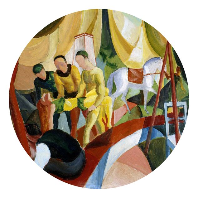 Láminas cuadros famosos August Macke - Circus