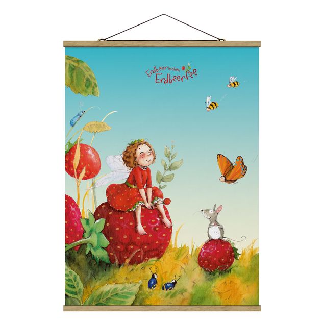 Cuadros modernos Little Strawberry Strawberry Fairy - Enchanting