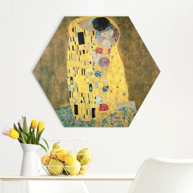 Cuadros Art deco Gustav Klimt - The Kiss