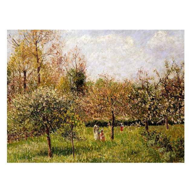 Cuadros impresionistas Camille Pissarro - Spring In Eragny