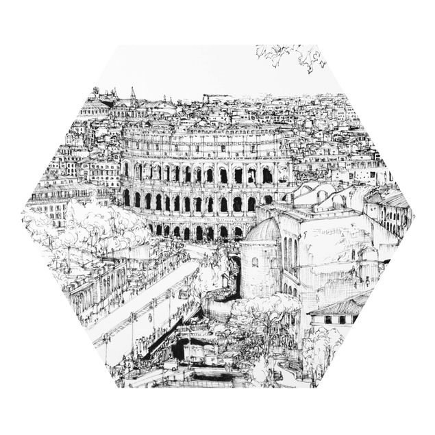 Cuadros City Study - Rome