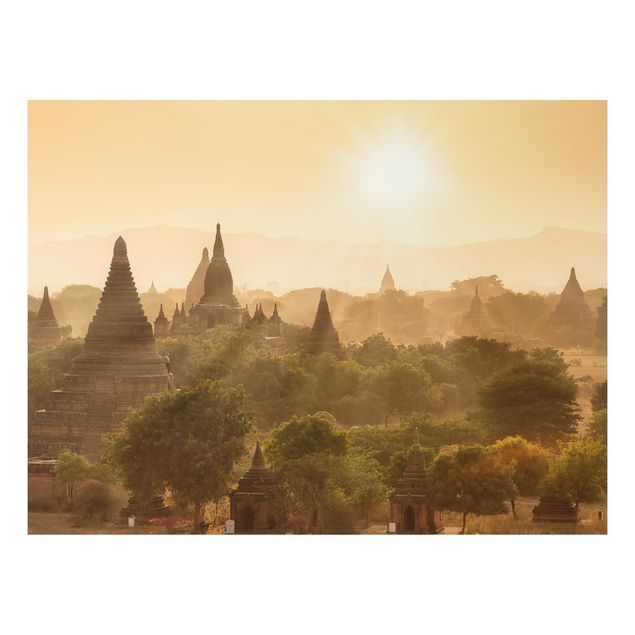 Decoración de cocinas Sun Setting Over Bagan