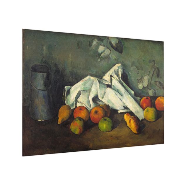 Estilo artístico Post Impresionismo Paul Cézanne - Milk Can And Apples