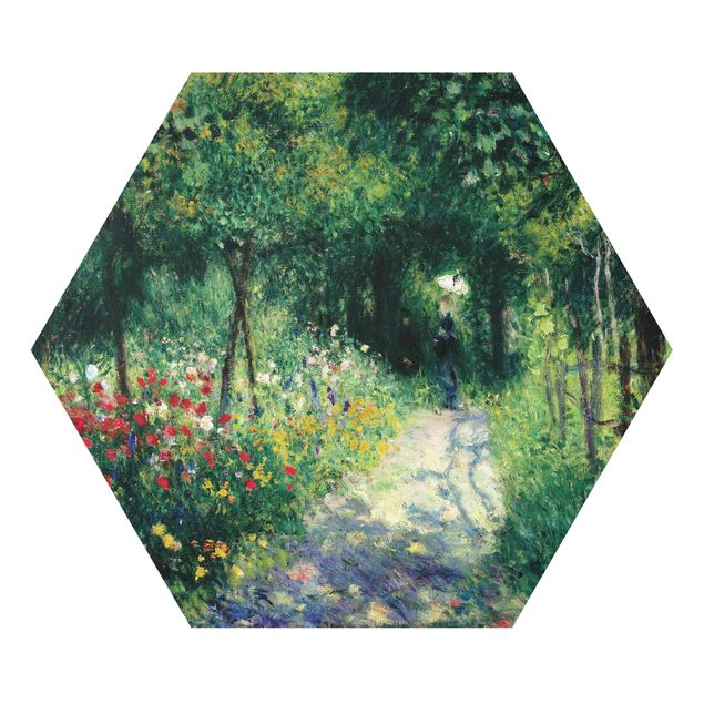 Cuadros de paisajes naturales  Auguste Renoir - Women In A Garden