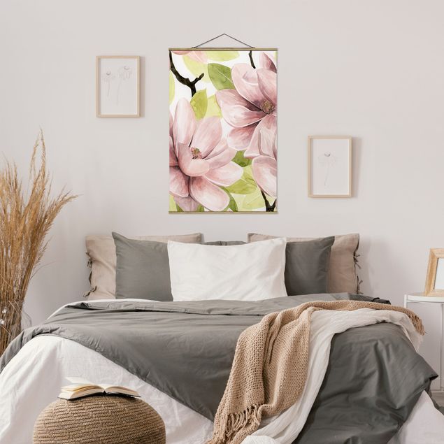 Cuadros de flores modernos Magnolia Blushing II
