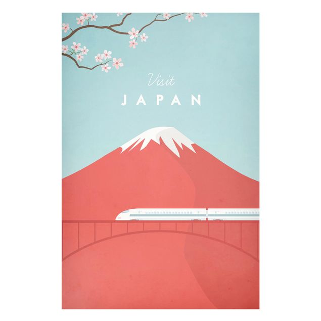 Cuadros de paisajes de montañas Travel Poster - Japan