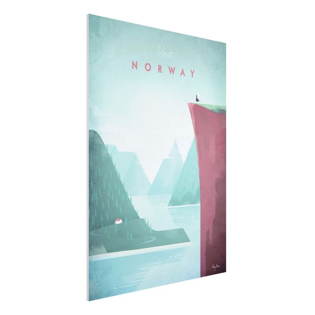 Decoración cocina Travel Poster - Norway