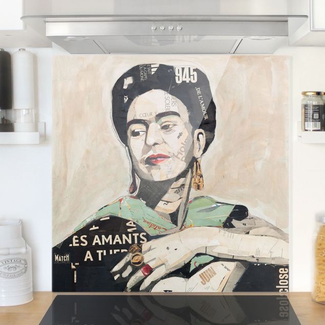 Decoración cocina Frida Kahlo - Collage No.4