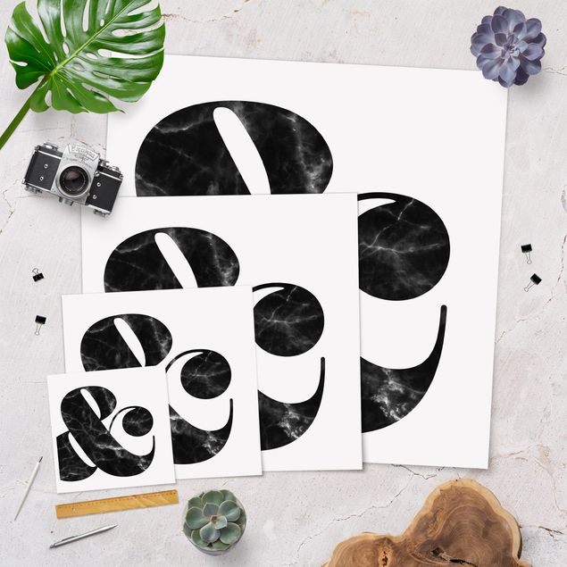 Pósters Ampersand Marble