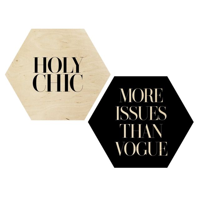 cuadros hexagonales Holy Chic & Vogue