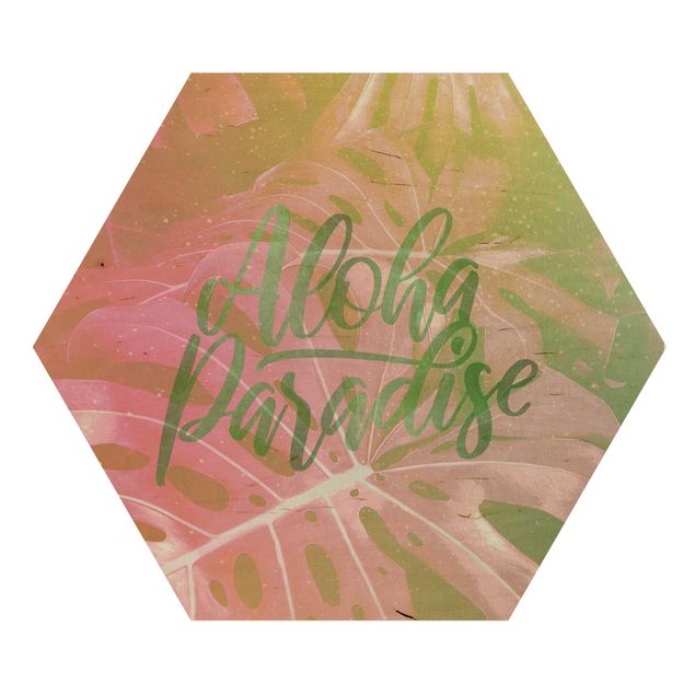 cuadros hexagonales Rainbow - Aloha Paradise