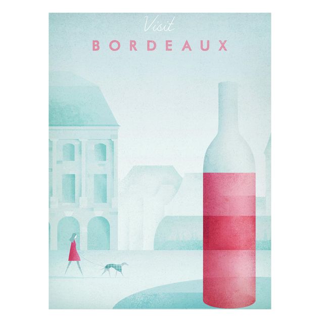 Cuadros ciudades Travel Poster - Bordeaux