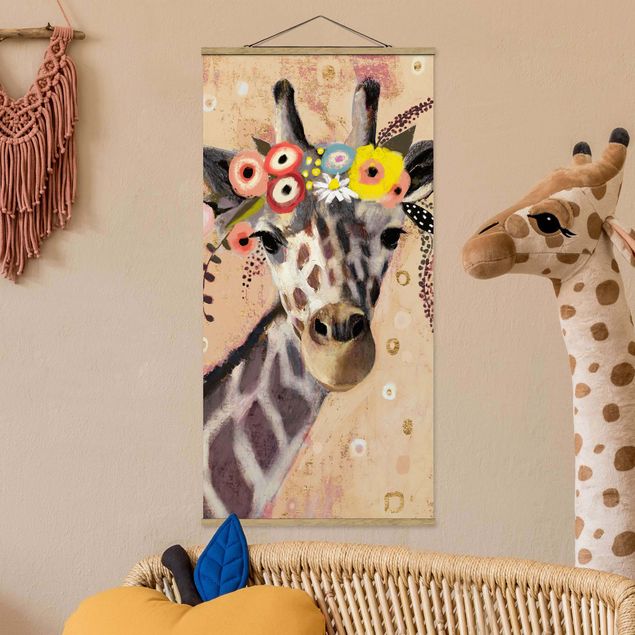 Decoración de cocinas Klimt Giraffe