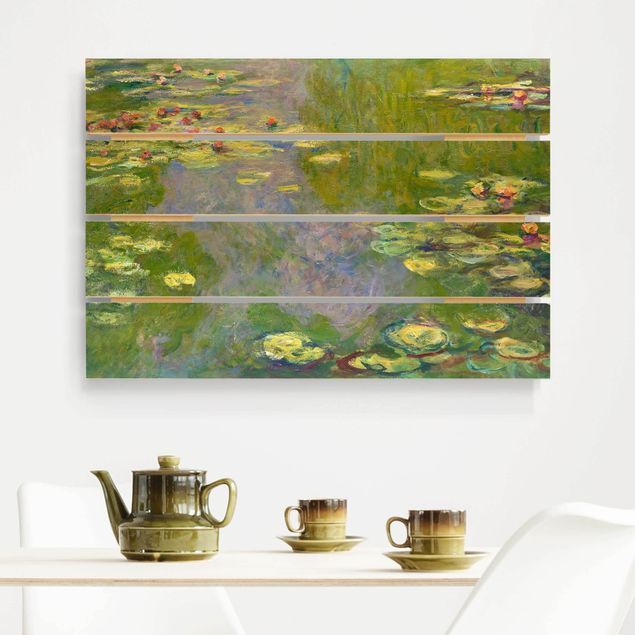 Cuadro del Impresionismo Claude Monet - Green Waterlilies