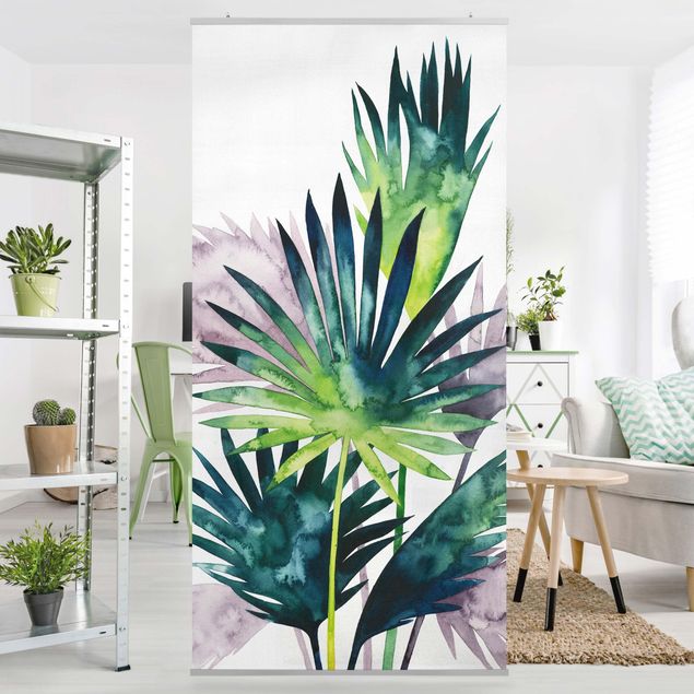 Panel divisor de ambiente Exotic Foliage - Fan Palm