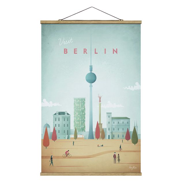 Reproducciónes de cuadros Travel Poster - Berlin