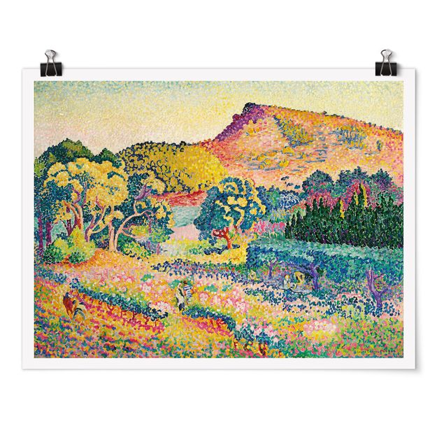 Reproducciones de cuadros Henri Edmond Cross - Landscape With Le Cap Nègre
