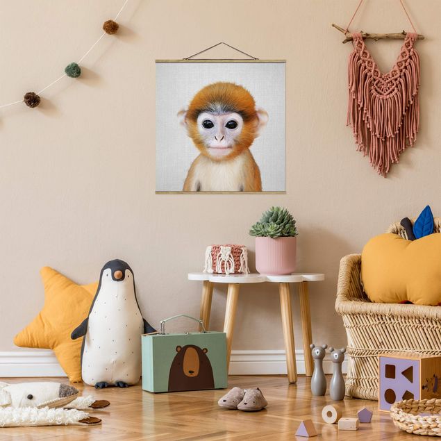 Decoración habitación infantil Baby Monkey Anton