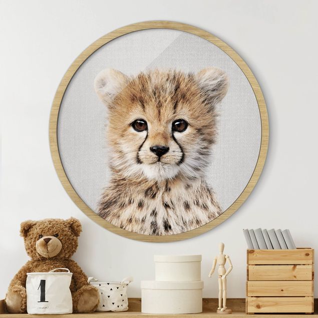 Decoración habitacion bebé Baby Cheetah Gino