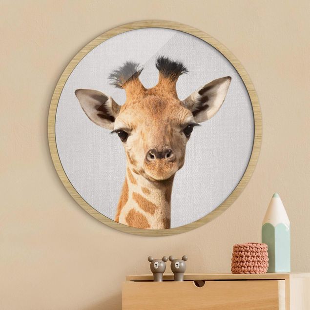 Cuadro jirafas Baby Giraffe Gandalf
